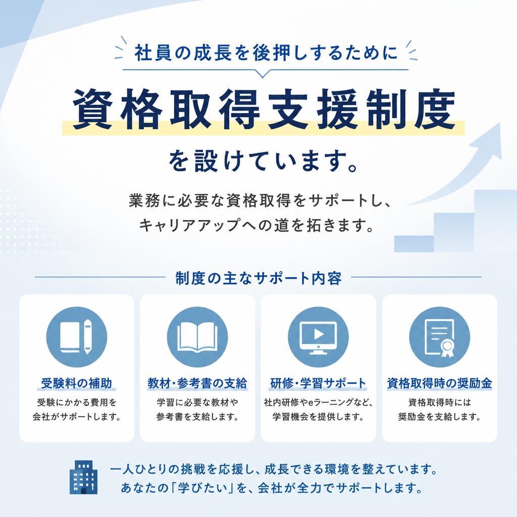 資格取得支援制度