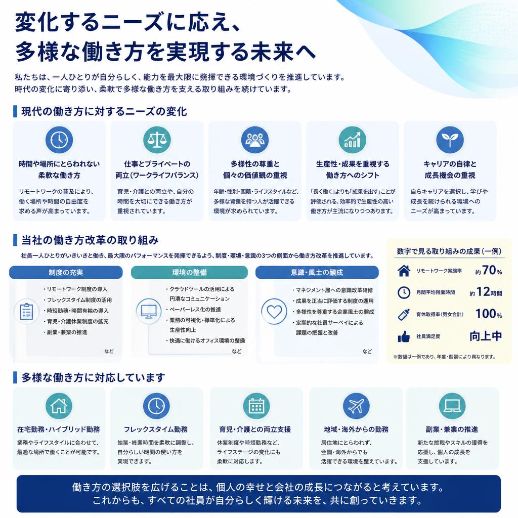 働き方改革の必要性