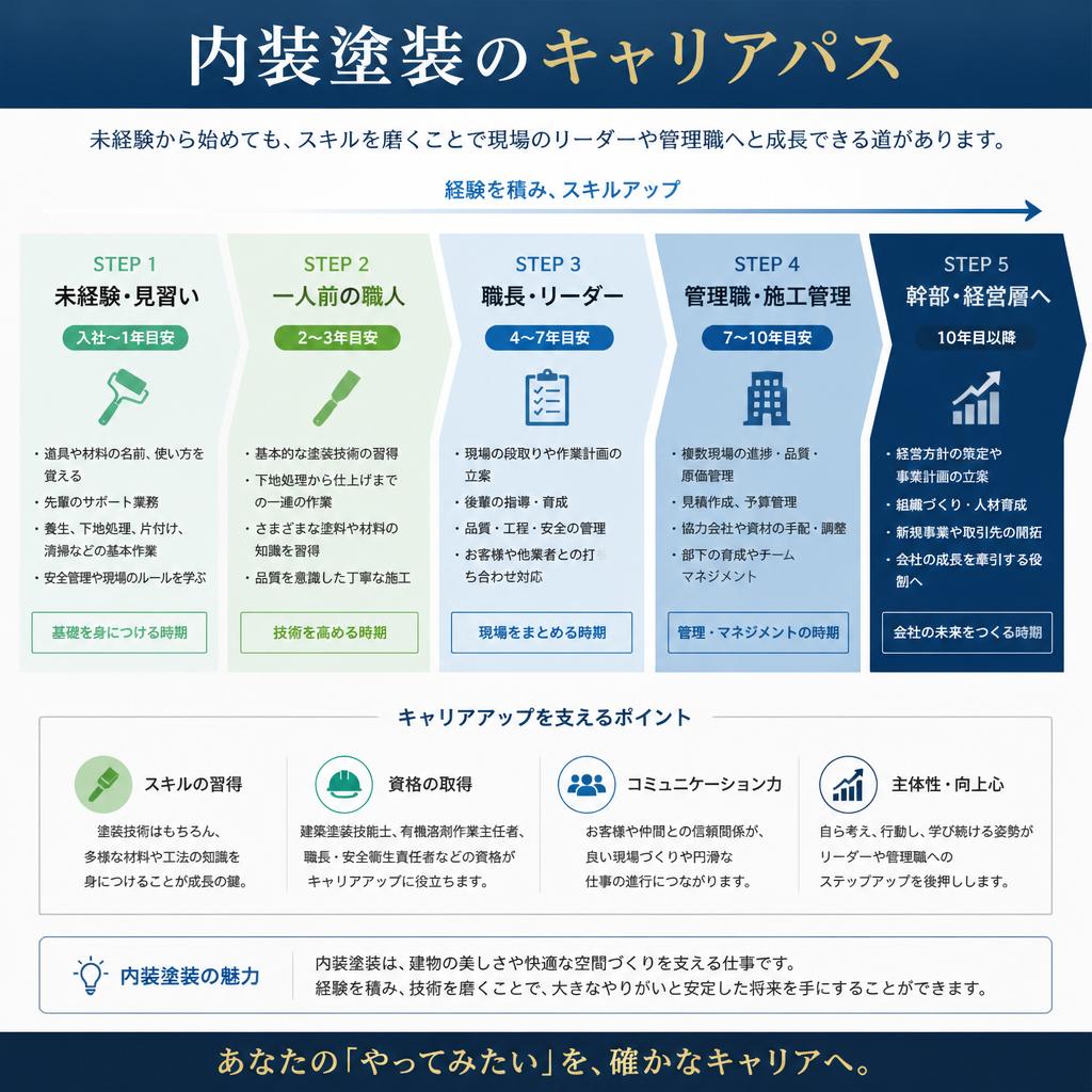キャリアアップの道筋